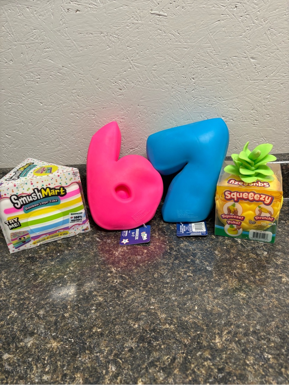 Jumbo Squishy Lot. Cake, 67, Pineapple